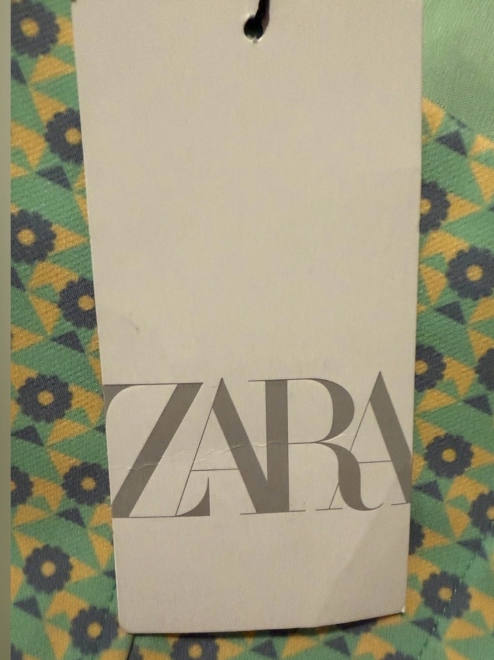 Zara Geometric Bustier Crop Top NWT - Picture 4 of 4